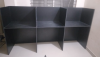 Workstation Table For Three Computer